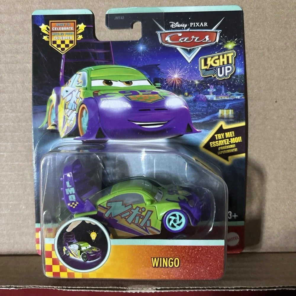 Disney Pixar Cars Light Up - Race To Celebrate - Wingo